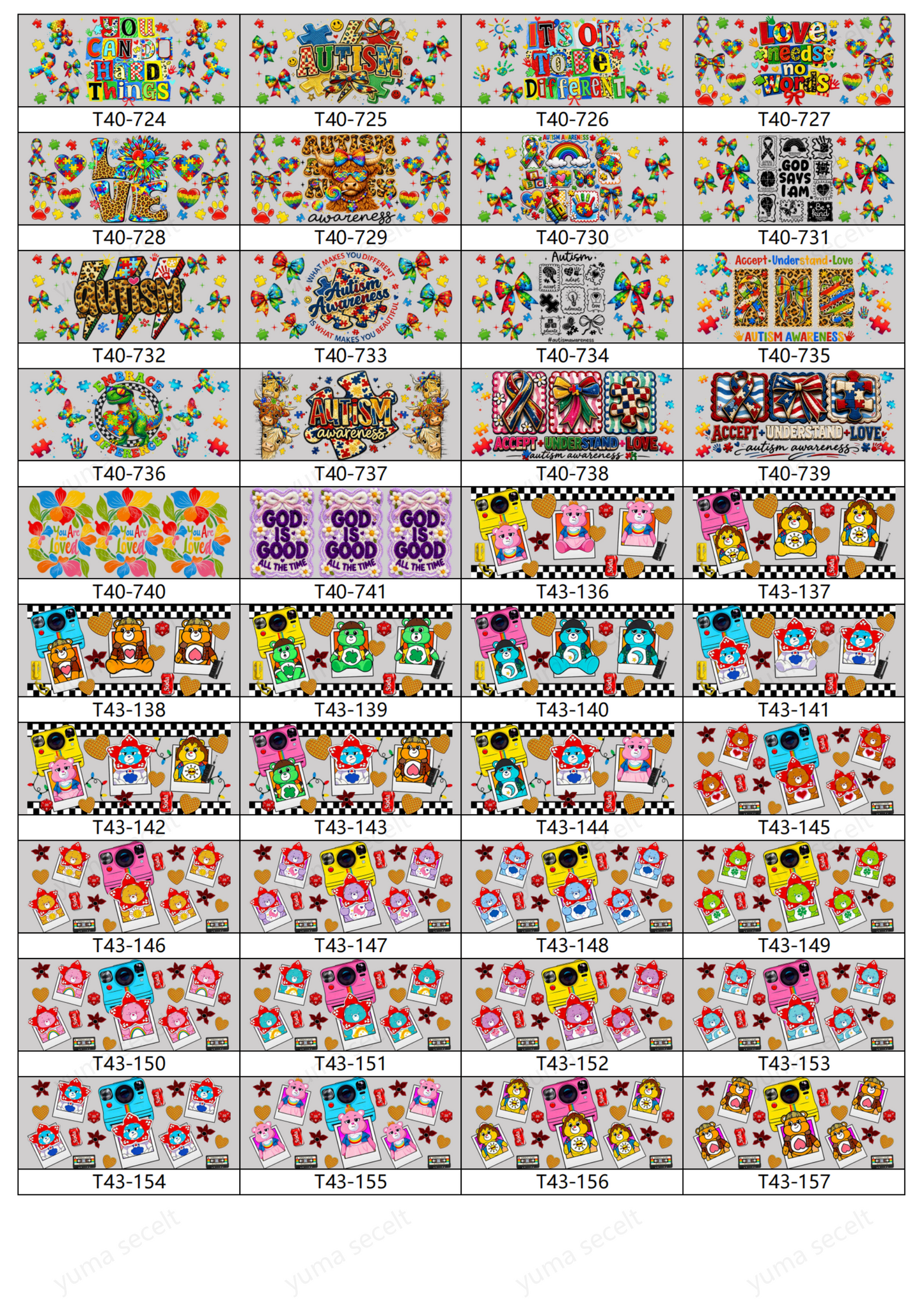 カップデコ用ステッカー 自分で選べるセレクトパック｜DIY・ハンドメイド素材