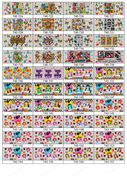 カップデコ用ステッカー 自分で選べるセレクトパック｜DIY・ハンドメイド素材