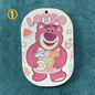ロッツォシリーズ 楕円型 両面プリント アクリルチャーム 吊り穴付き DIYハンドメイドパーツ