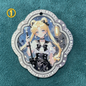 美少女戦士キャラクター 両面彫刻アクリルチャーム（吊り穴付き）UVプリントカード型DIY手作りアクセサリー