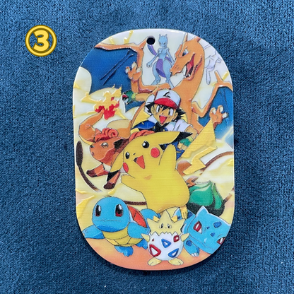 ポケモンキャラクター UVプリントアクリルチャーム（吊り穴付き）DIY手作りアクセサリー